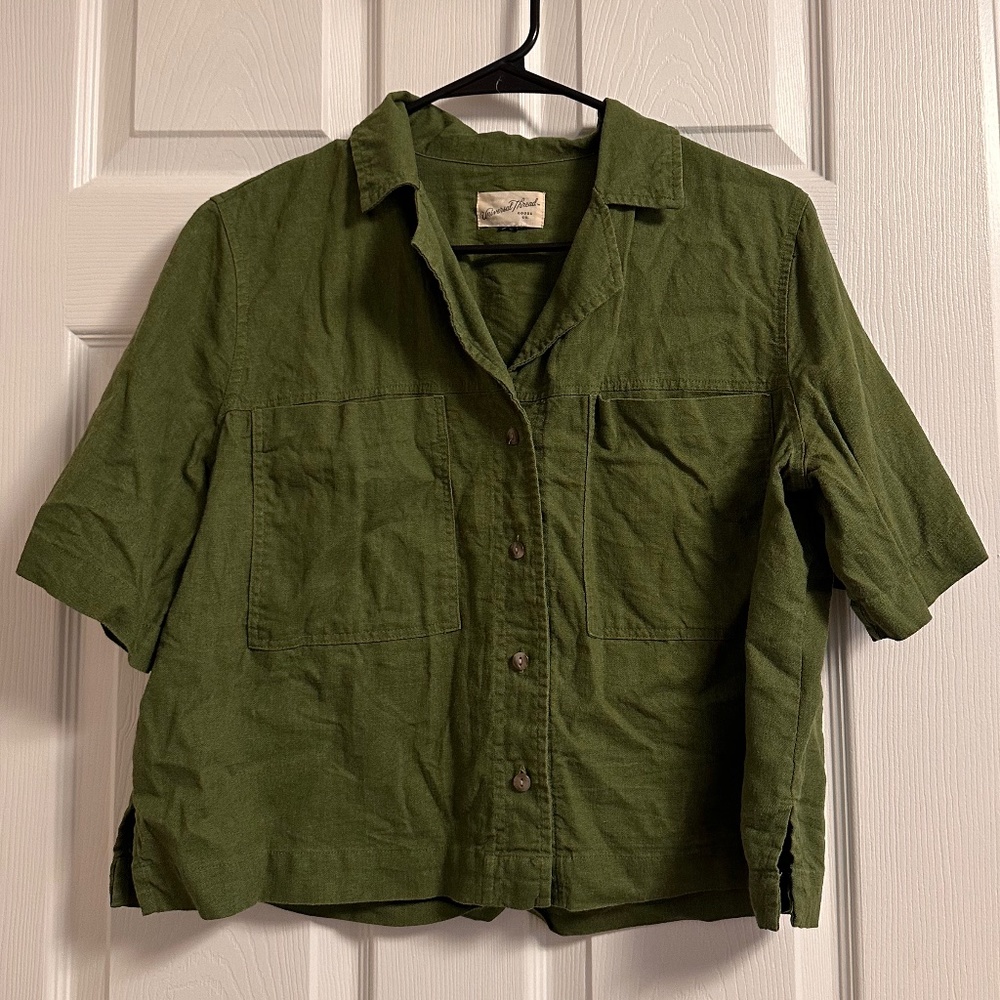 Universal Threads Goods Co. Buttoned Top